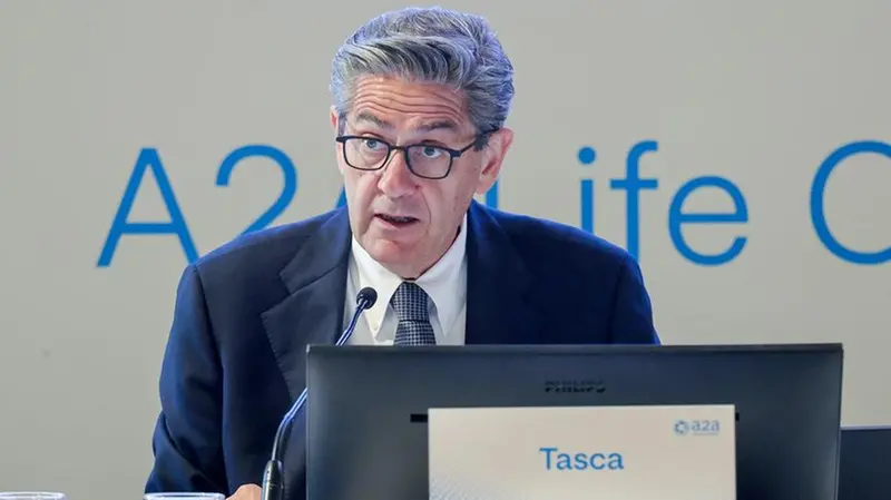 Il presidente Roberto Tasca