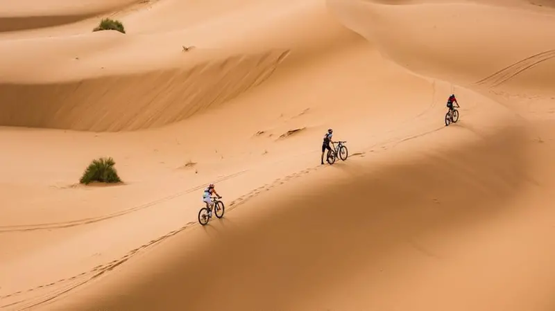 La scorsa edizione della gara - Foto Skoda Titan Desert Marocco