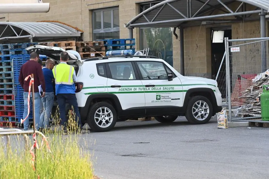 Il cantiere in cui è avvenuto l'infortunio mortale