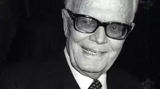 Sandro Pertini in una foto d'archivio. ANSA