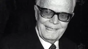 Sandro Pertini in una foto d'archivio. ANSA