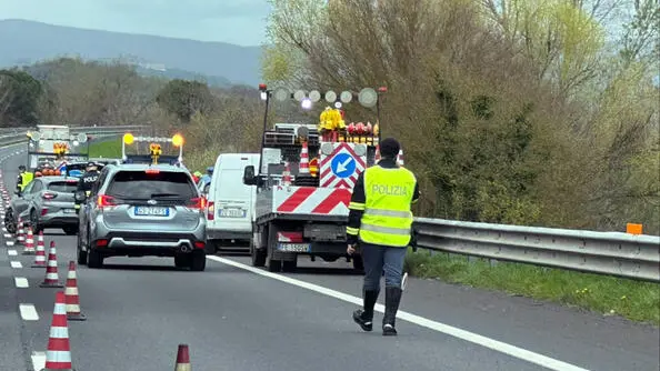 Incidente sulla A1 all'altezza di Orvieto