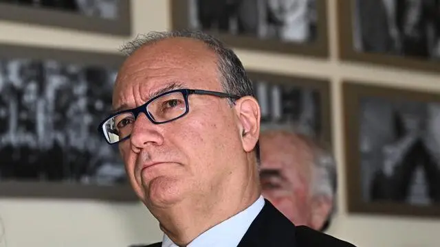 Il Ministro dell’Istruzione e del Merito Giuseppe Valditara sarà in visita all’Accademia Italiana della Marina Mercantile, con il presidente della regione Liguria Marco Bucci, in occasione dell’ allestimento dei laboratori di orientamento per la promozione di progetti della filiera tecnologico-professionale 4+2. Il ministro, insieme all'assessore alla Formazione di Regione Liguria, incontrerà alcune classi dell'Accademia durante lo svolgimento dei laboratori. Genova, 29 aprile 2025. ANSA/LUCA ZENNARO