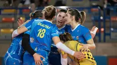 Il Brescia Volley - Foto Nicola Romano