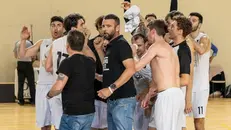 L'esultanza del Desenzano a fine gara