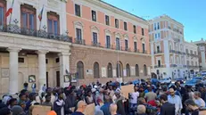 protesta migranti del Centro Cara di Bari