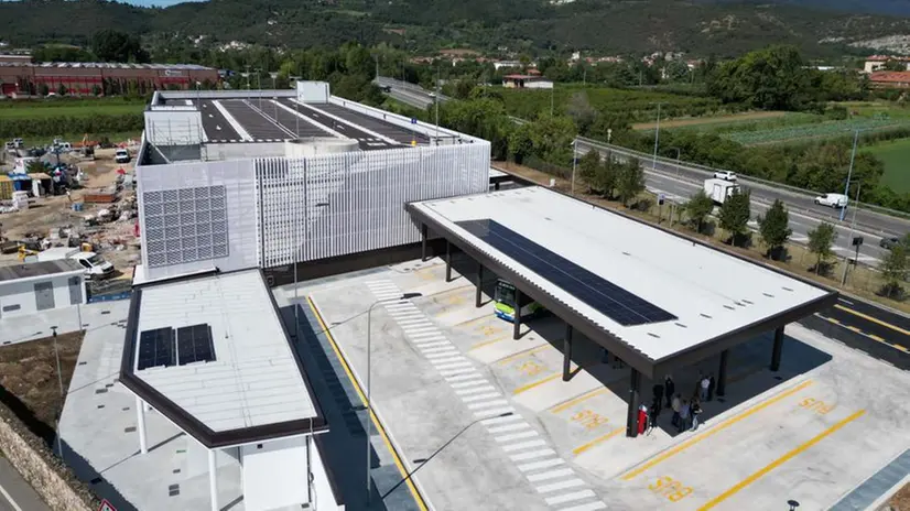 Il nuovo parcheggio scambiatore al Prealpino