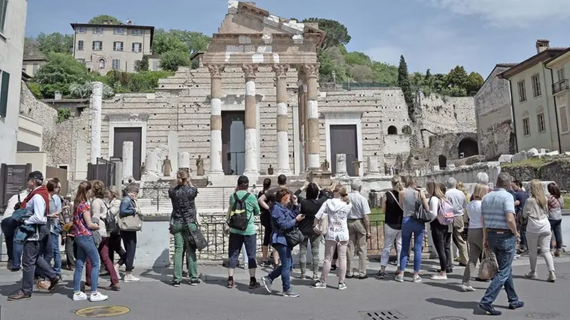 Turisti in città © www.giornaledibrescia.it