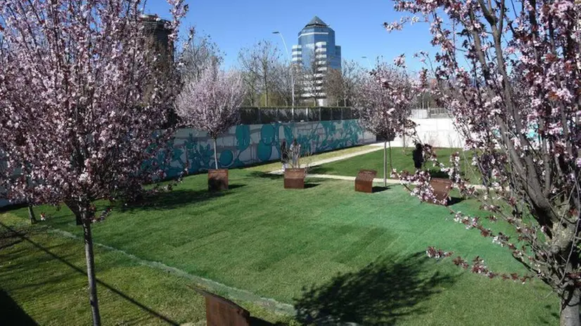 Il Giardino dei Giusti, una delle aree del parco recentemente riqualificate - © www.giornaledibrescia.it
