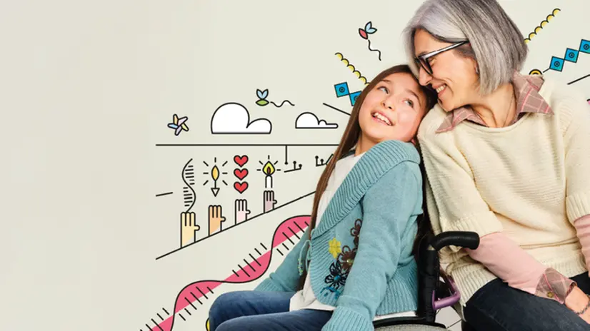 La locandina della campagna Telethon