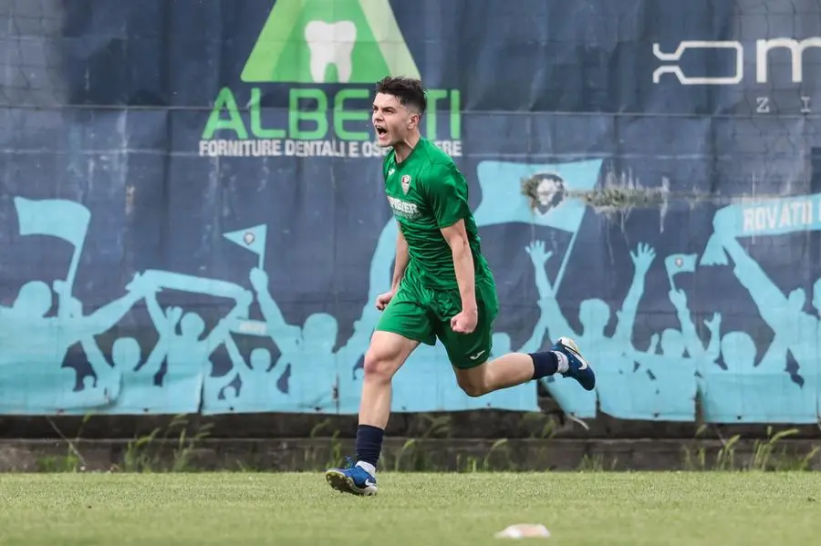 SPORT CALCIO COPPA LOMBARDIA PRIMA CATEGORIA AURORA SERIATE - ATLETICO OFFLAGA NELLA FOTO GOL QUARTI SERIATE 03-05-2025 Comincini@newreporter