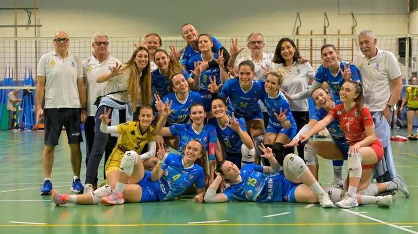Festeggia il Brescia Volley
