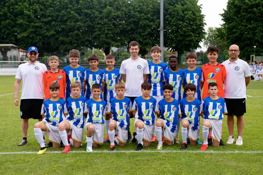 SPORT CALCIO PALAZZOLO SULL’OGLIO SPORT GIOVANI COPPA BRESCIA FINALI ESORDIENTI FORMAZIONI NELLA FOTO FORMAZIONE PRO PALAZZOLO ESORDIENTI UNDER 12 04-05-2025 PIERPAOLO PAPETTI AGENZIA NEWREPORTER