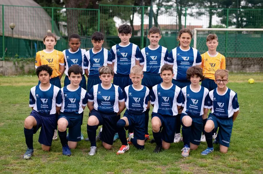 SPORT CALCIO PALAZZOLO SULL’OGLIO SPORT GIOVANI COPPA BRESCIA FINALI ESORDIENTI FORMAZIONI NELLA FOTO FORMAZIONE PAVONIANA ESORDIENTI UNDER 12 04-05-2025 PIERPAOLO PAPETTI AGENZIA NEWREPORTER