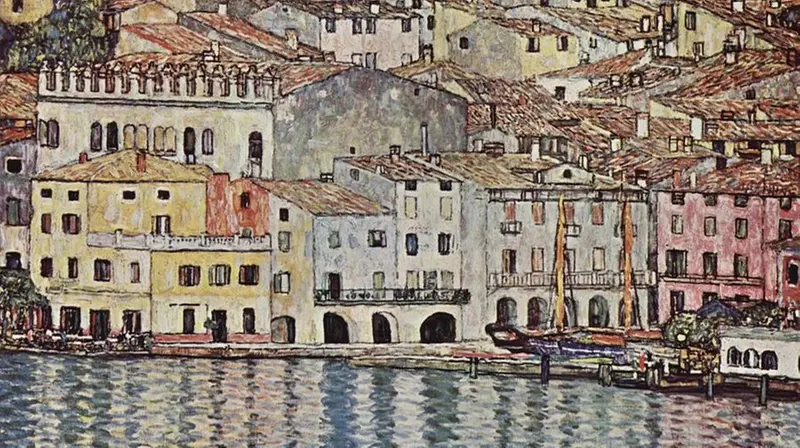Malcesine am Gardasee, Gustav Klimt - Wikipedia
