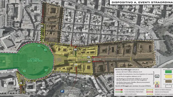 ROMA. CONCLAVE: NUOVO CAPITOLO GRANDI EVENTI. QUESTURA AL LAVORO. GRANDE EVENTO UNICO E SICUREZZA “ON GOING”