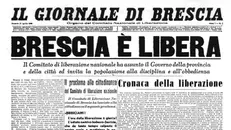 Il titolo della prima pagina del Giornale di Brescia - © www.giornaledibrescia.it