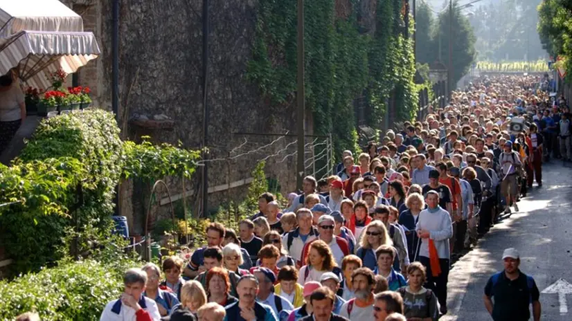 Una delle passate edizioni del Pellegrinaggio mariano - © www.giornaledibrescia.it