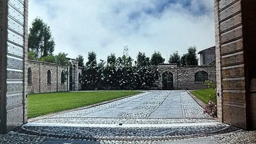 L'ingresso della Casina a Pievedizio di Mairano - © www.giornaledibrescia.it