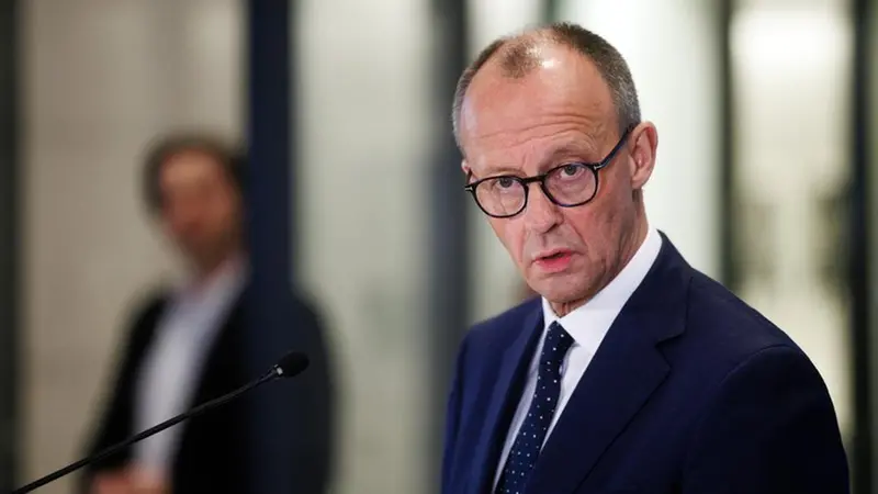 Il neocancelliere tedesco Friedrich Merz - Foto Ansa © www.giornaledibrescia.it