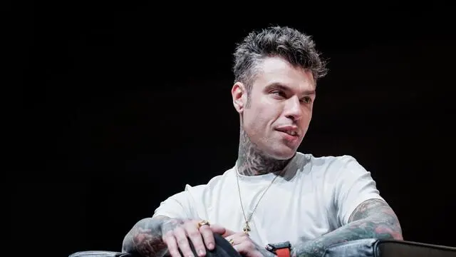 Fedez al salone del libro per parlare di salute mentale. Torino 12 maggio 2024 ANSA/TINO ROMANO