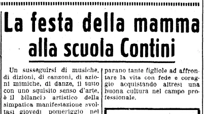 L'articolo apparso sul GdB il 12 maggio 1956