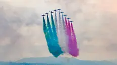 Le Frecce tricolore - Foto d'archivio