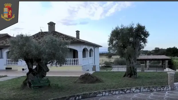 FRAME DA VIDEO - Roma. Confiscate ville e altri beni dei Casamonica