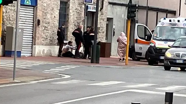 Aggressione in via Milano