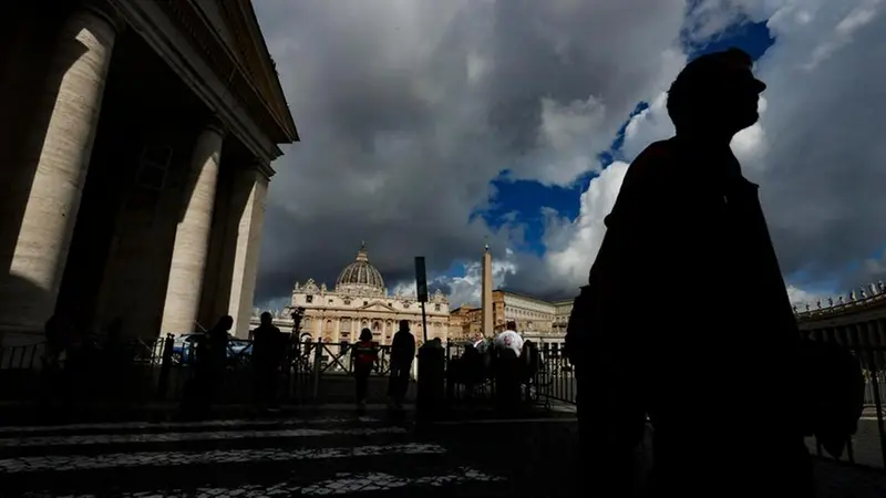 Una veduta di piazza San Pietro - Foto Ansa © www.giornaledibrescia.it