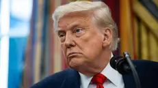 epa12078819 US President Donald Trump speaks during a swearing in ceremony for Special Envoy to the Middle East Steve Witkoff in the Oval Office of the White House in Washington, DC, USA, 06 May 2025. EPA/FRANCIS CHUNG / POOL