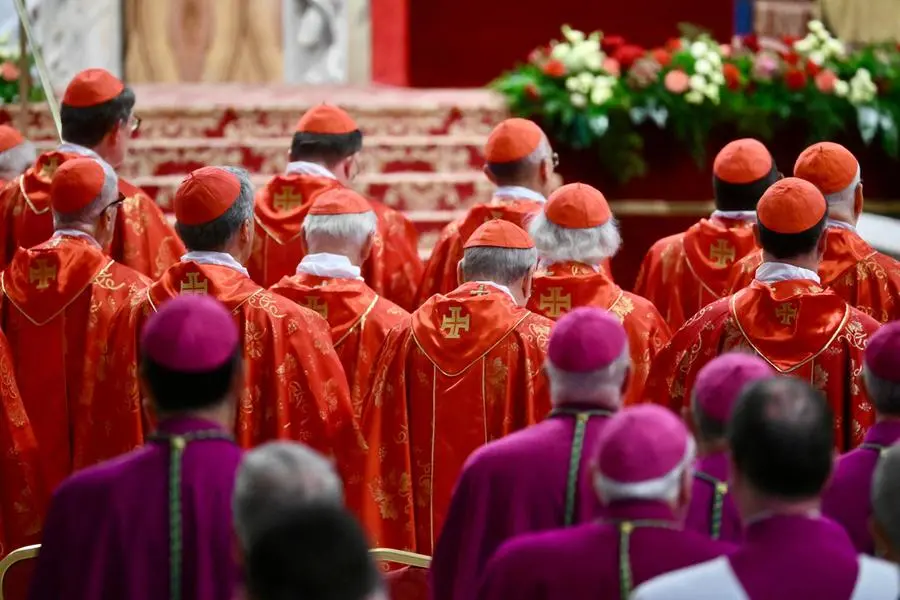 La messa pro eligendo a San Pietro