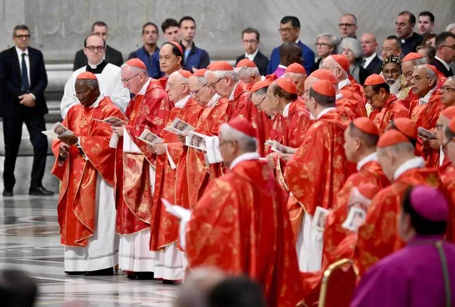 La messa pro eligendo a San Pietro