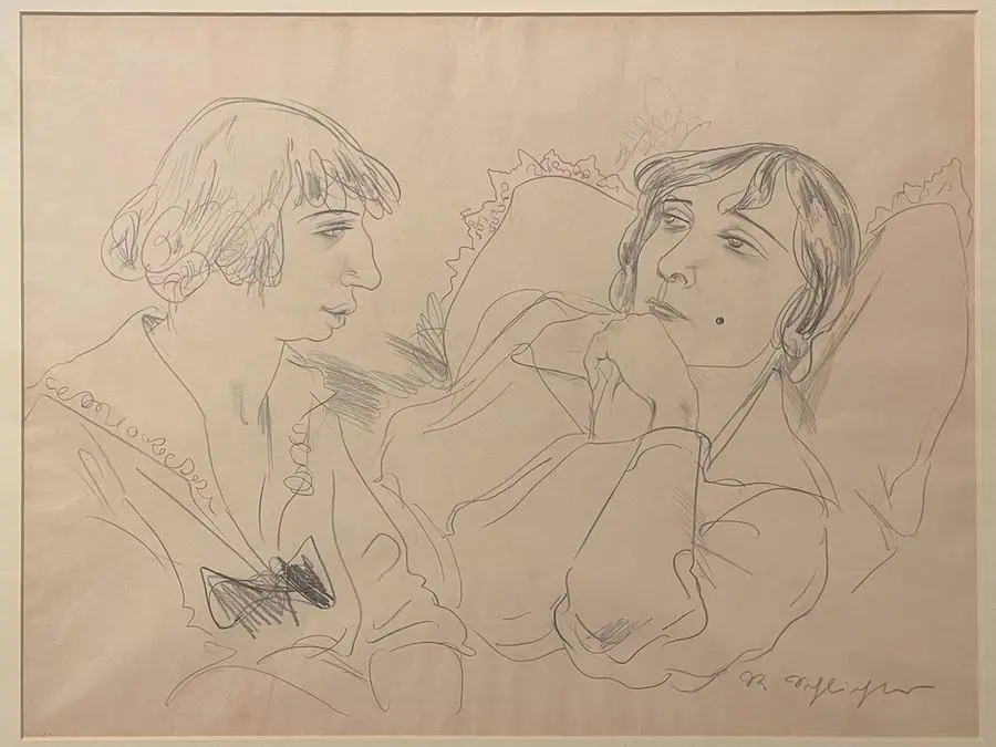 I disegni di Rudolph Schlichter in mostra all'Incisione