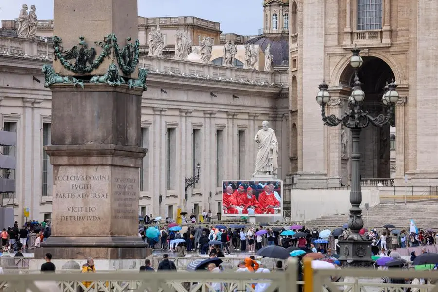 La messa pro eligendo a San Pietro