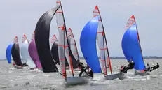 Uno scatto della competizione 29er