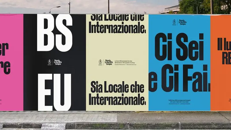 I manifesti Brescia la tua città europea