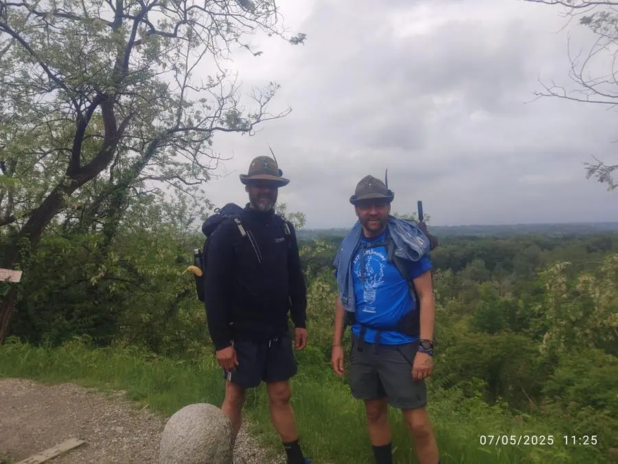 Verso Biella a piedi: il cammino degli alpini di Berlinghetto