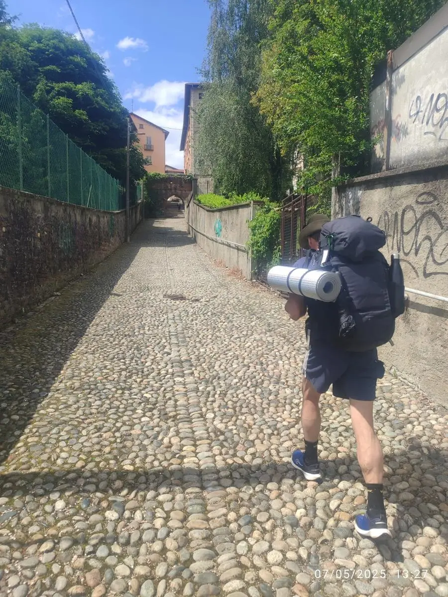 Verso Biella a piedi: il cammino degli alpini di Berlinghetto