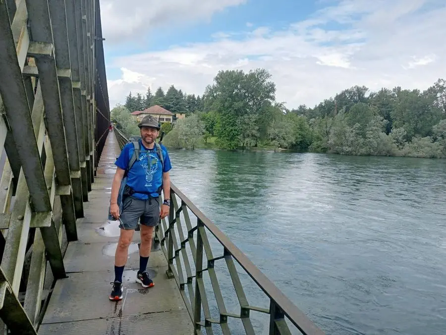 Verso Biella a piedi: il cammino degli alpini di Berlinghetto