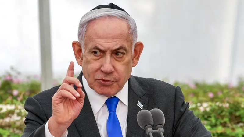 Il premier israeliano Netanyahu - Foto Ansa © www.giornaledibrescia.it