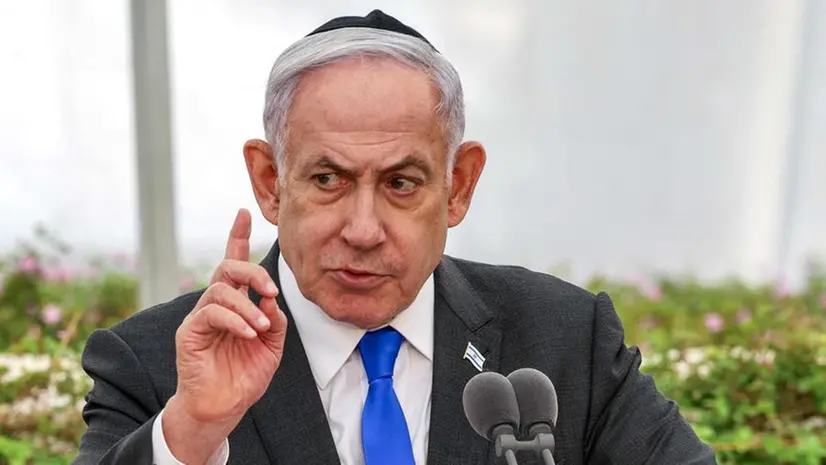 Il premier israeliano Netanyahu - Foto Ansa © www.giornaledibrescia.it