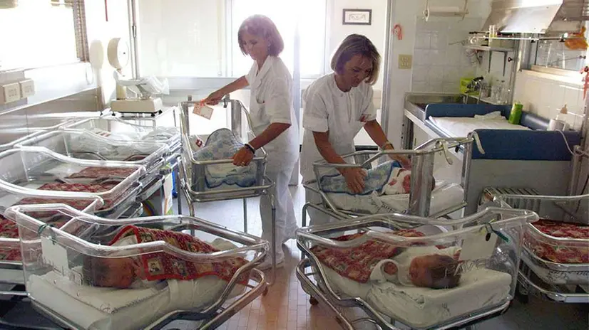 Due bambini appena nati - © www.giornaledibrescia.it