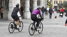 Domenica in centro città spazio agli amanti della bici - © www.giornaledibrescia.it
