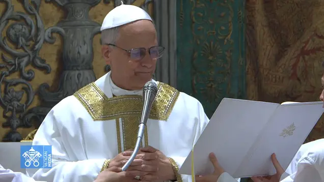La messa del papa nella cappella Sistina (FRAME)