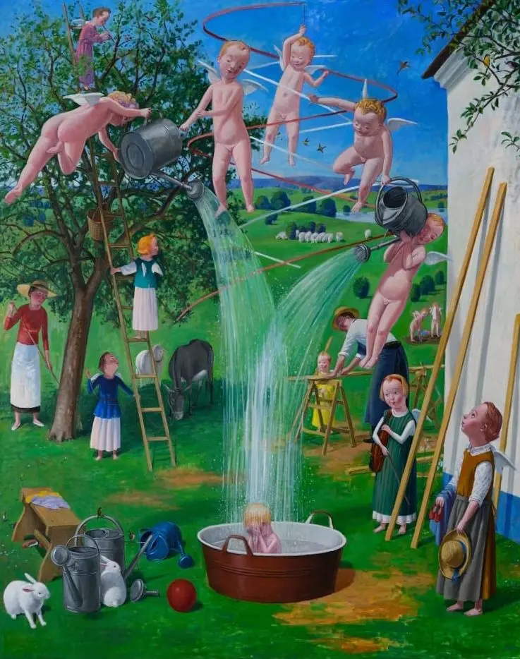 Le opere degli artisti