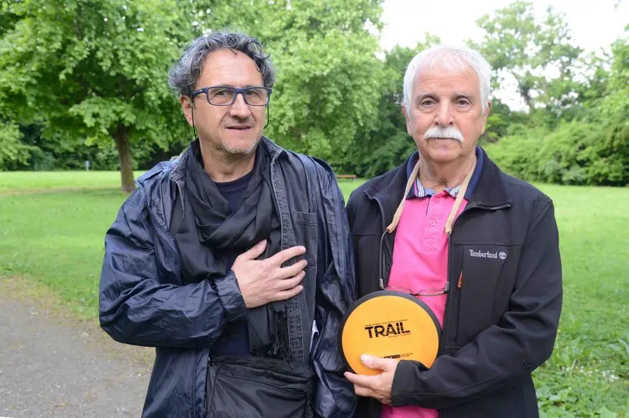 CRONACA BRESCIA VIA DELLE GABBIANE CAMPO DI DISCO GOLF PER CARINI 09-05-2025 GIOVANNI BENINI NEW EDEN GROUP                             