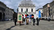 CRONACA BRESCIA PIAZZA LOGGIA COMMEMORAZIONE VITTIME TERRORISMO PER CARINI 09-05-2025 MARCO ORTOGNI NEW EDEN GROUP