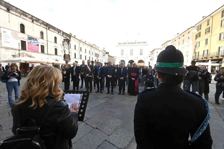 CRONACA BRESCIA PIAZZA LOGGIA COMMEMORAZIONE VITTIME TERRORISMO PER CARINI 09-05-2025 MARCO ORTOGNI NEW EDEN GROUP