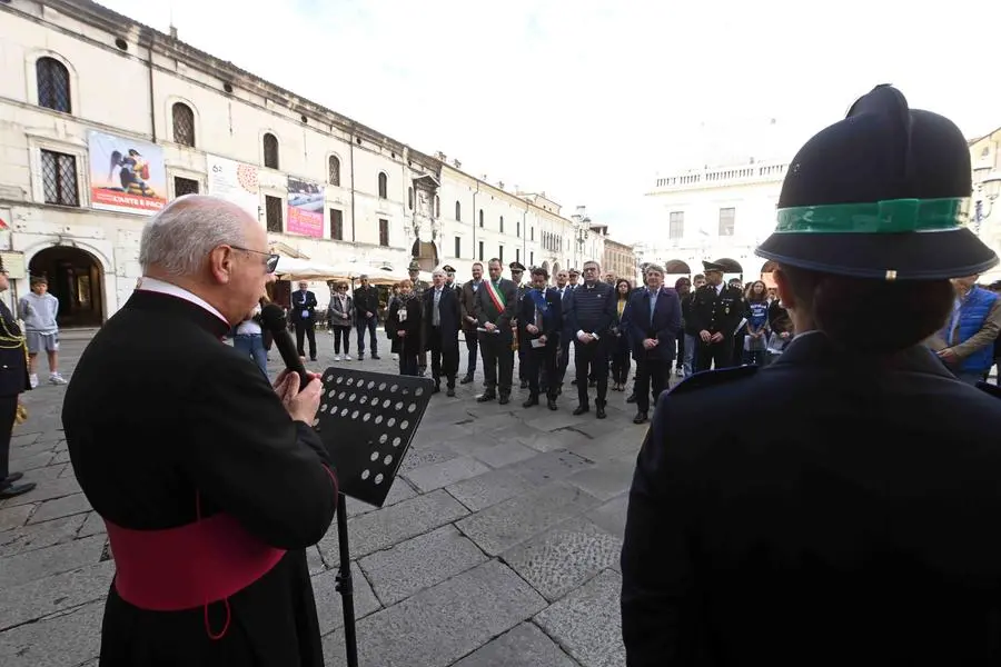 CRONACA BRESCIA PIAZZA LOGGIA COMMEMORAZIONE VITTIME TERRORISMO PER CARINI 09-05-2025 MARCO ORTOGNI NEW EDEN GROUP